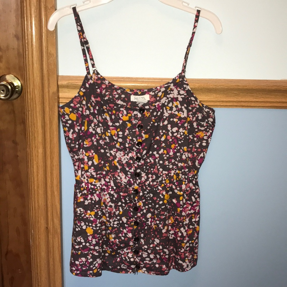 Size Small. Button up tank
